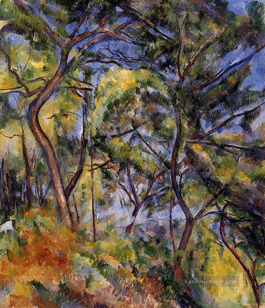 Bierwald Paul Cezanne Szenerie Ölgemälde